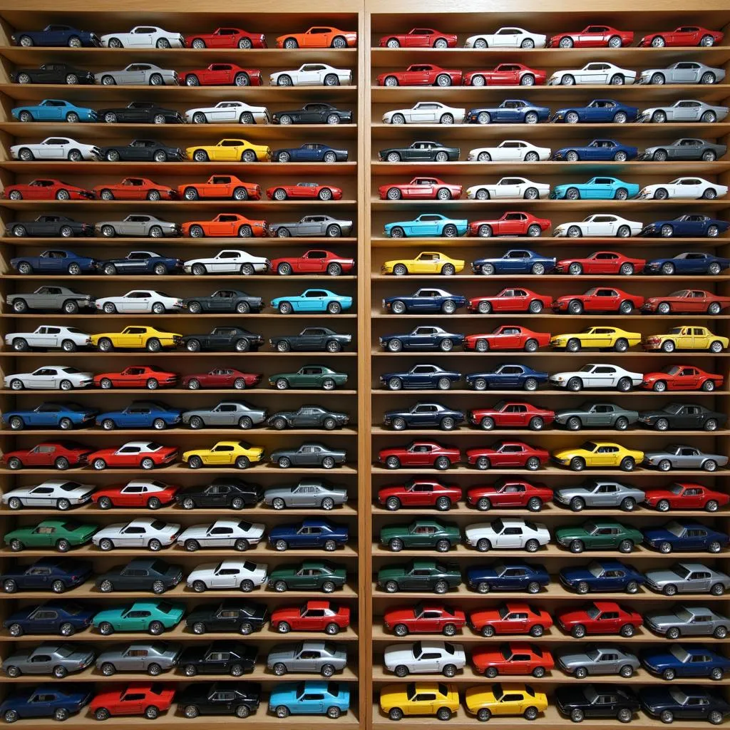 Collection of Various Camaro Diecast Cars