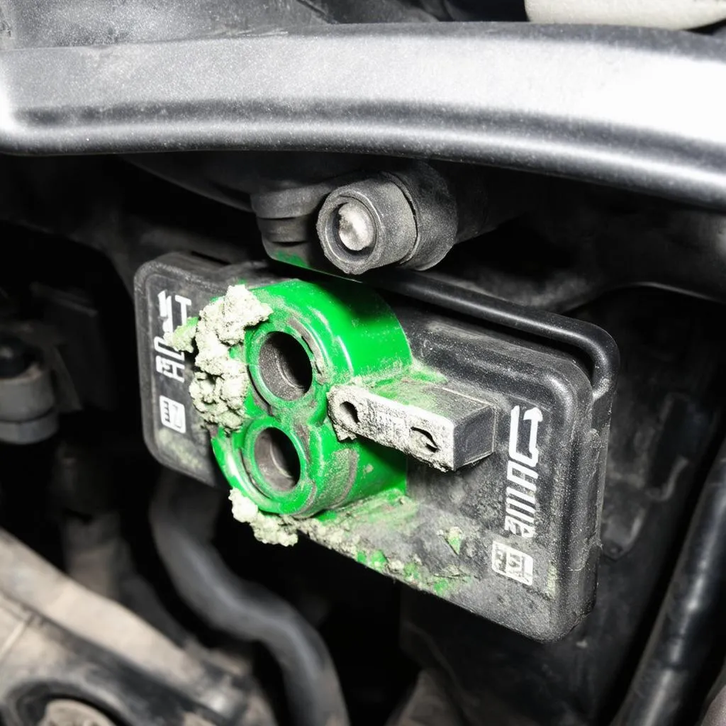 BMW Battery Terminal Corrosion