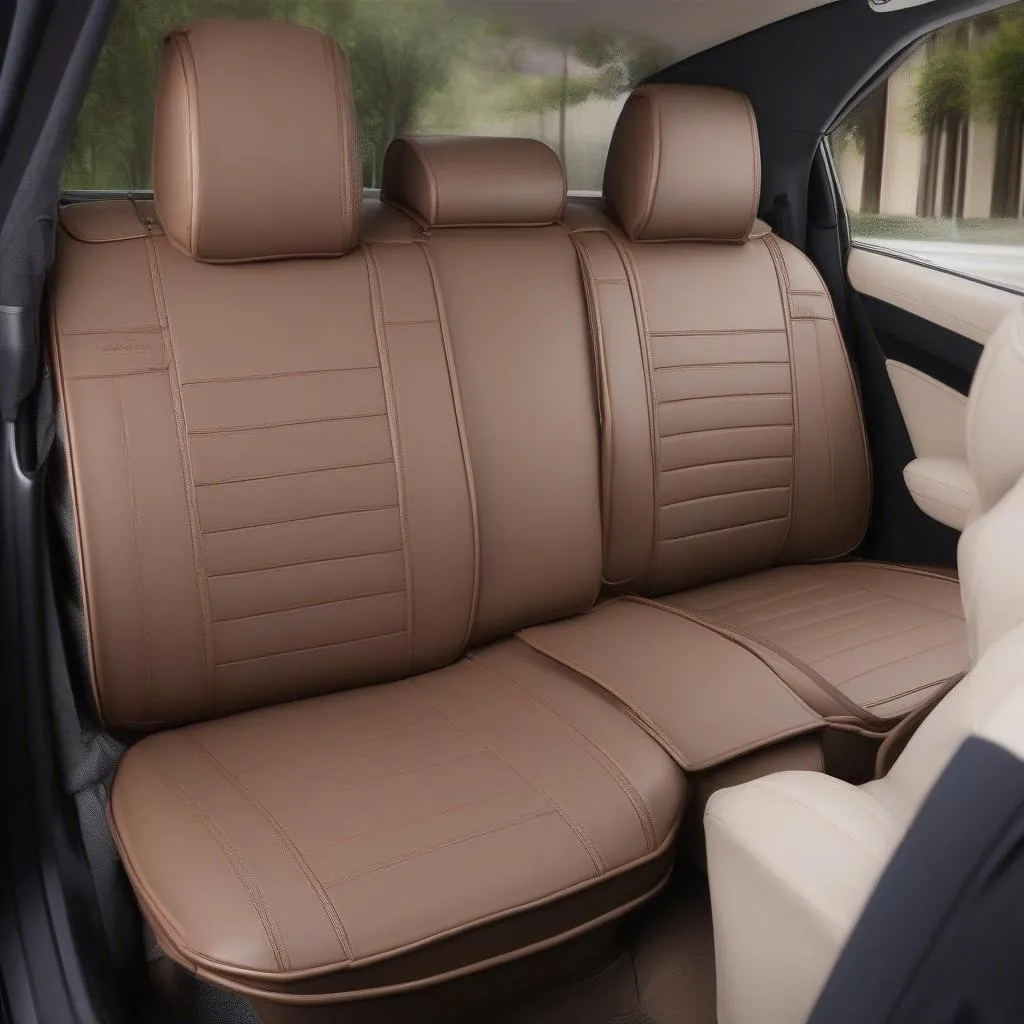 Custom Fitted Luxury Leather Car Seat Covers