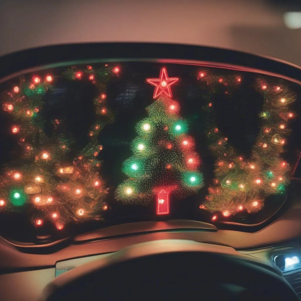 Dashboard Lights Christmas Tree