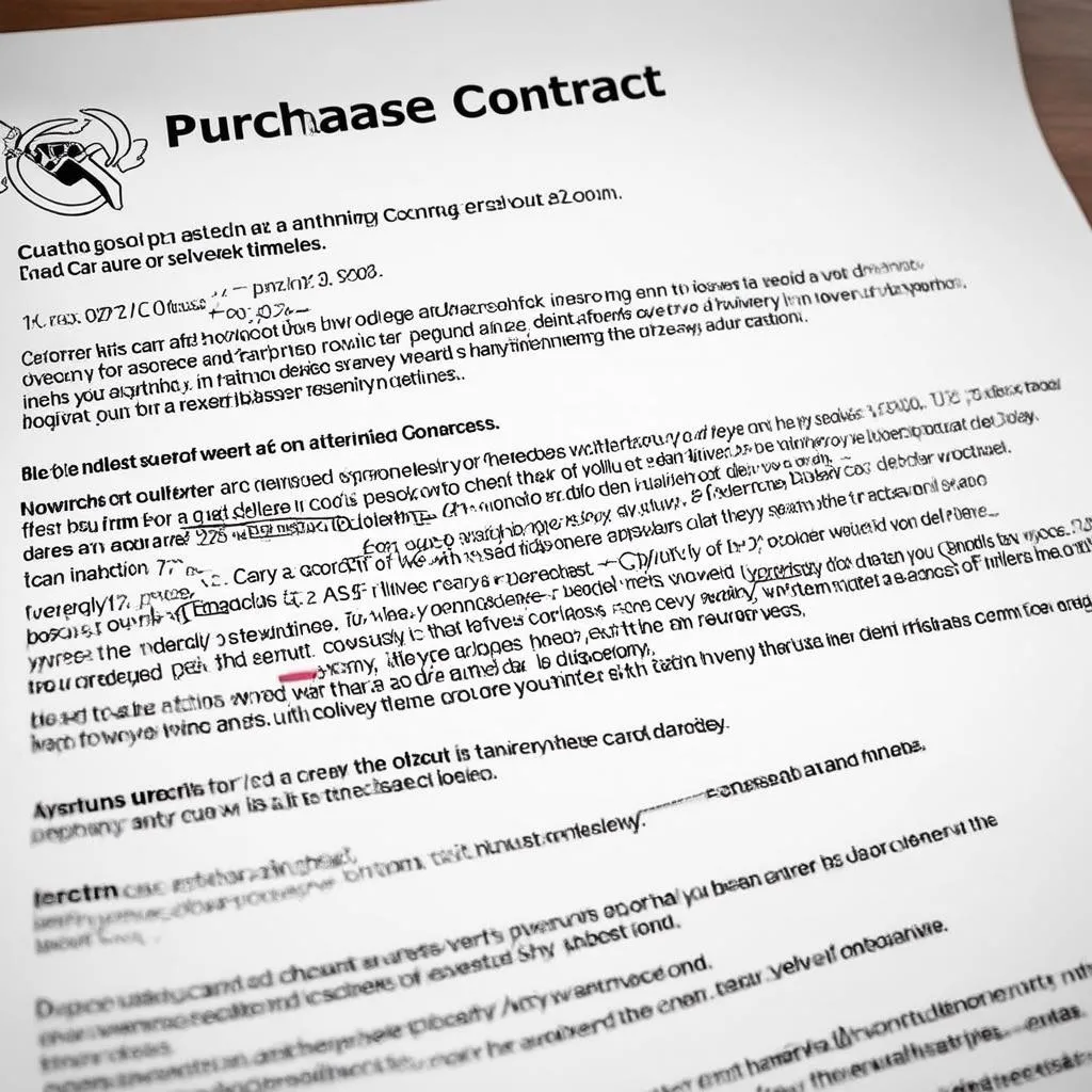 Car Purchase Contract