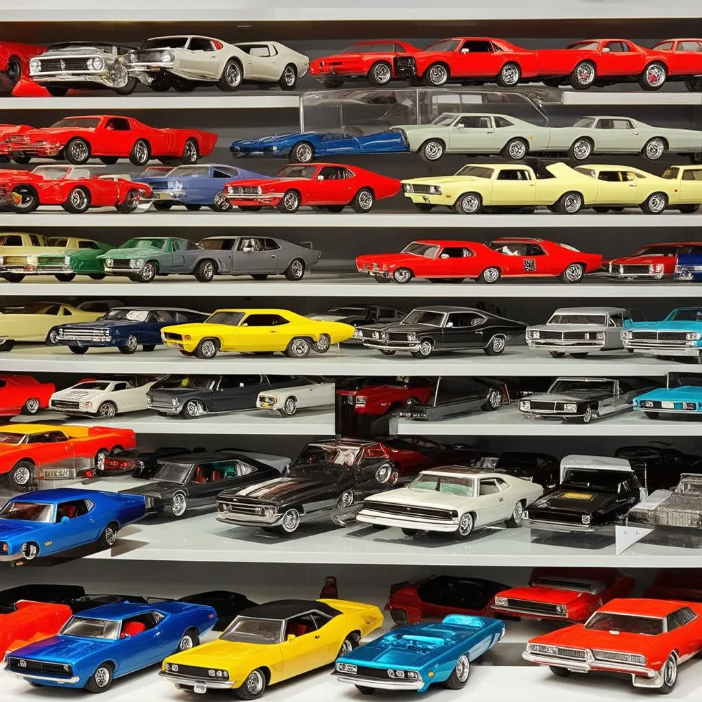 diecast muscle car collection