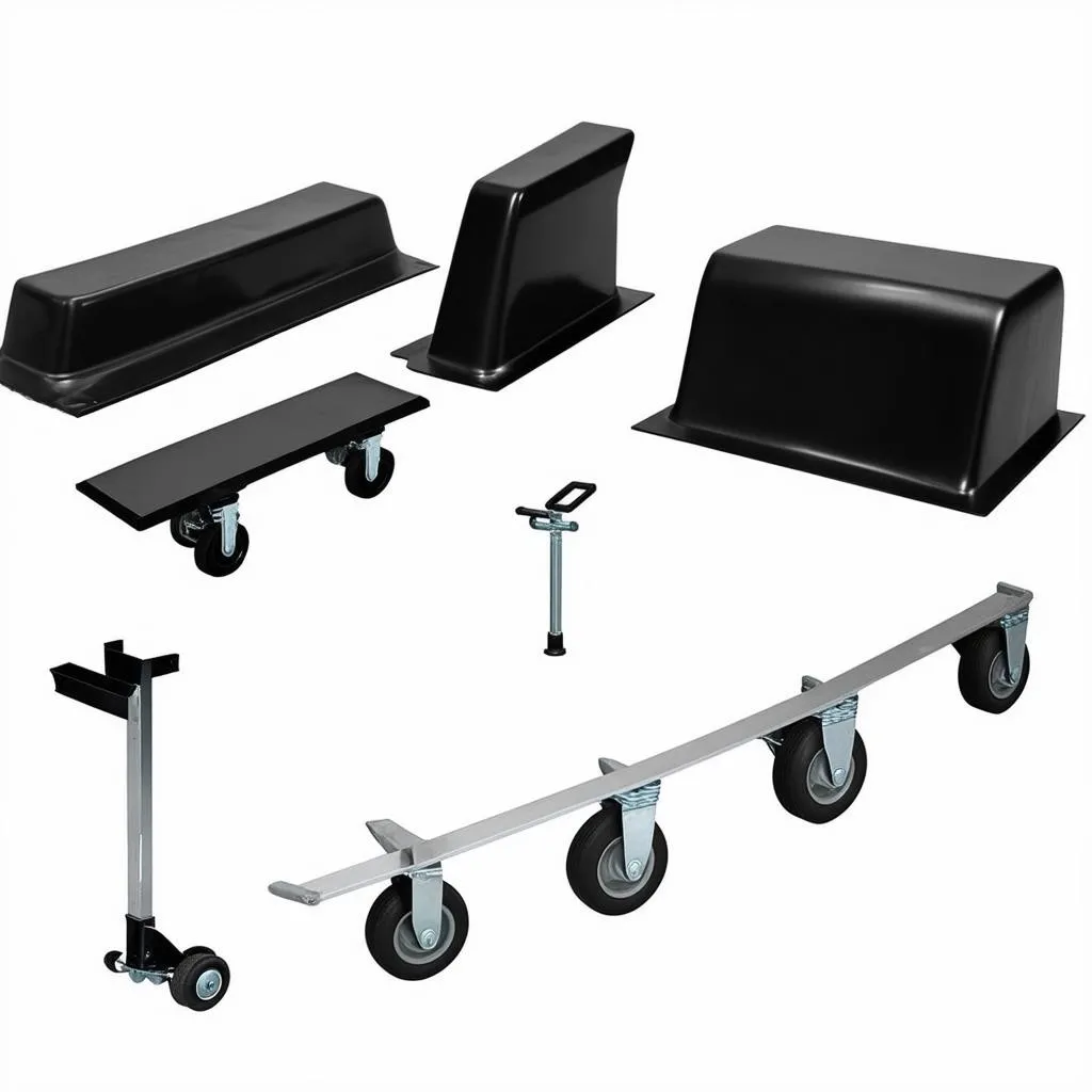 car dolly fender types