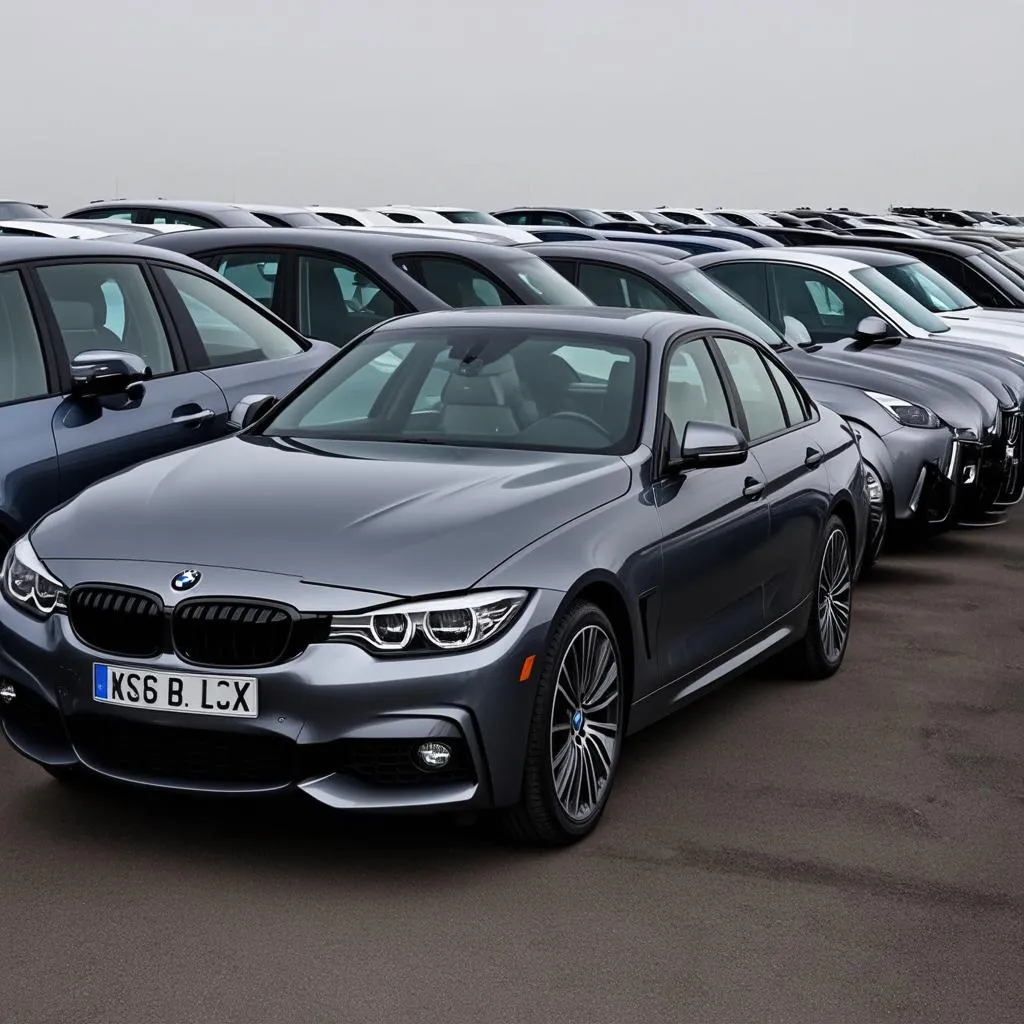 Different Shades of Grey BMW Cars