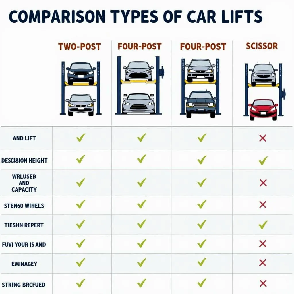 Types of Car Lifts