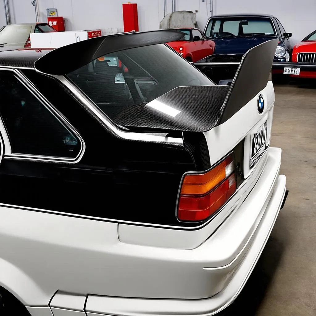 bmw e30 wing spoiler