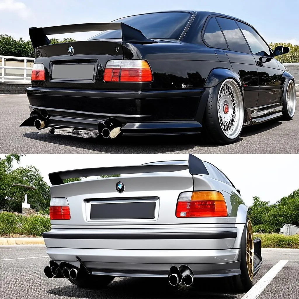 BMW E36 Wing Options