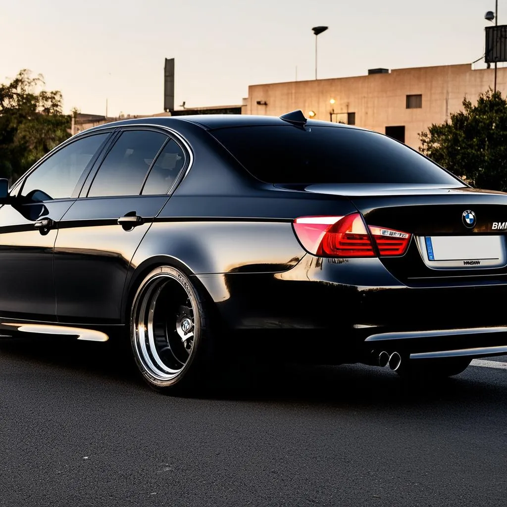 BMW E60 Style Wheels on a car