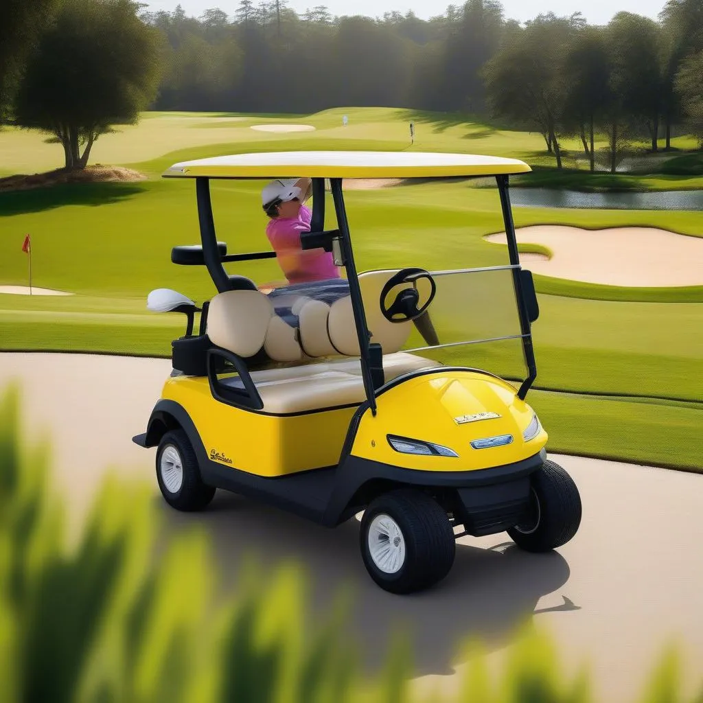 Electric Club Car Golf Course