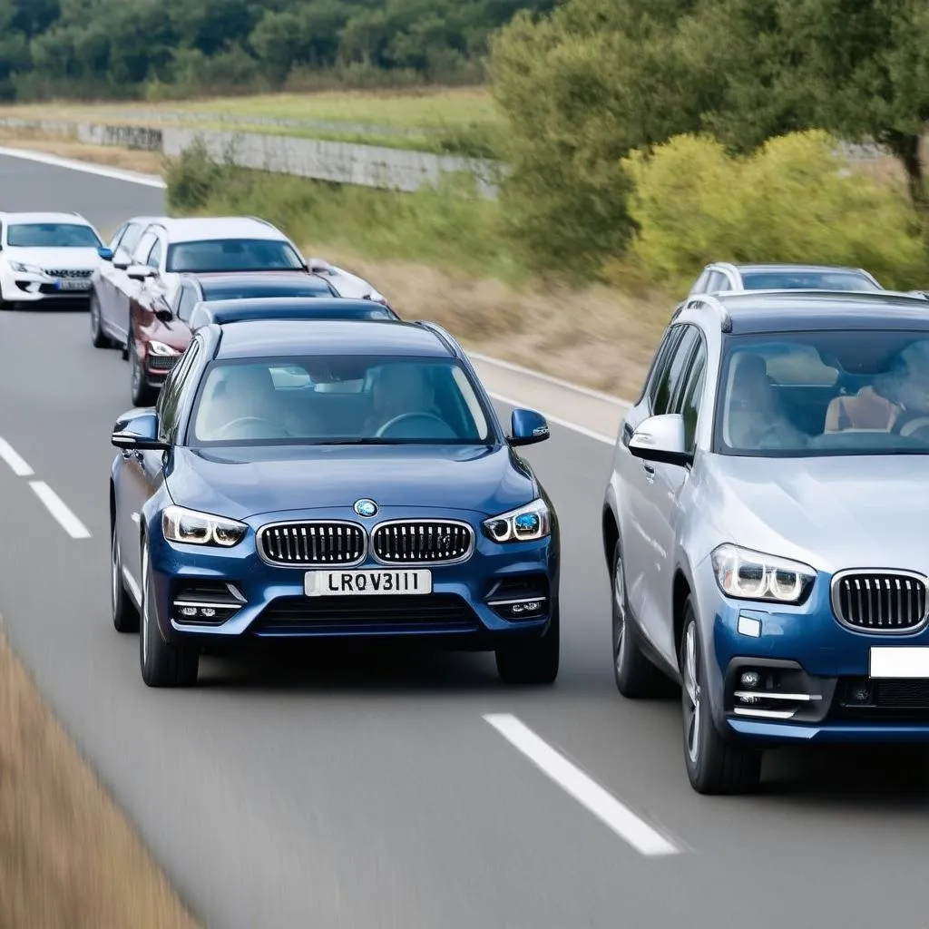 european-cars-driving-on-road