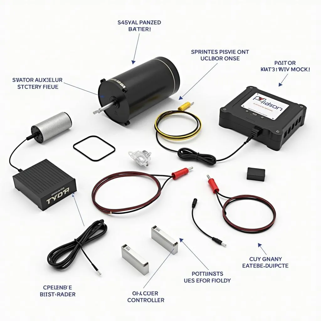 EV Conversion Kit Components