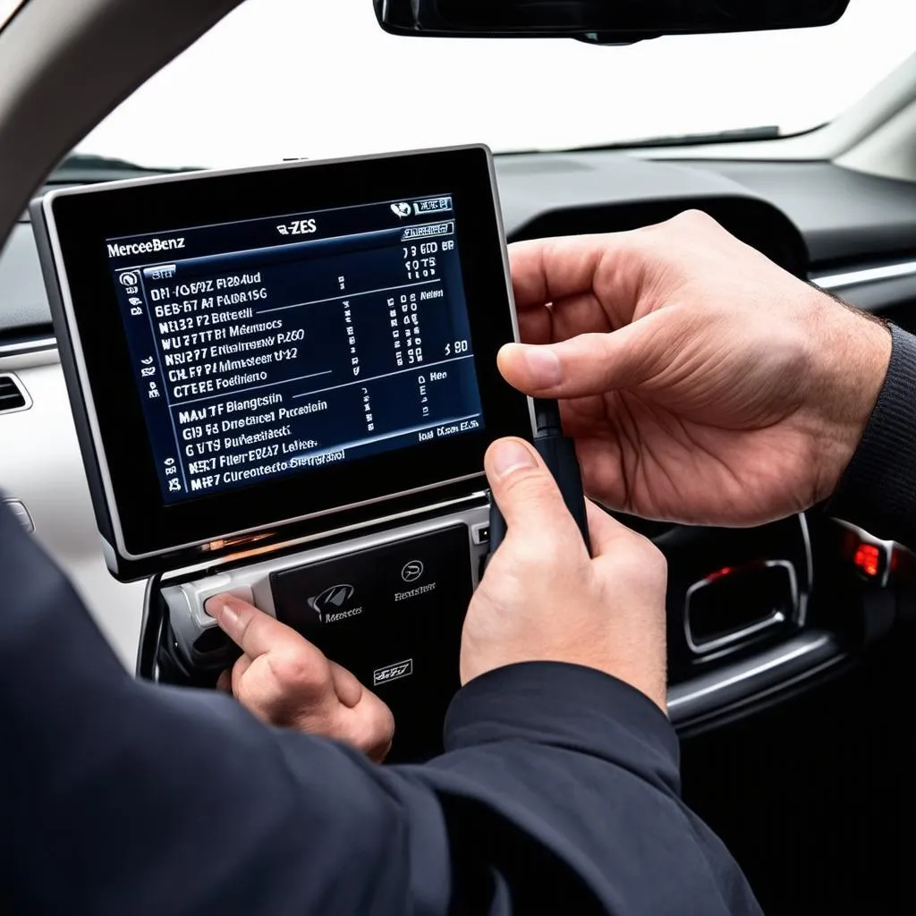 Mercedes EZS Software Diagnostic Tool