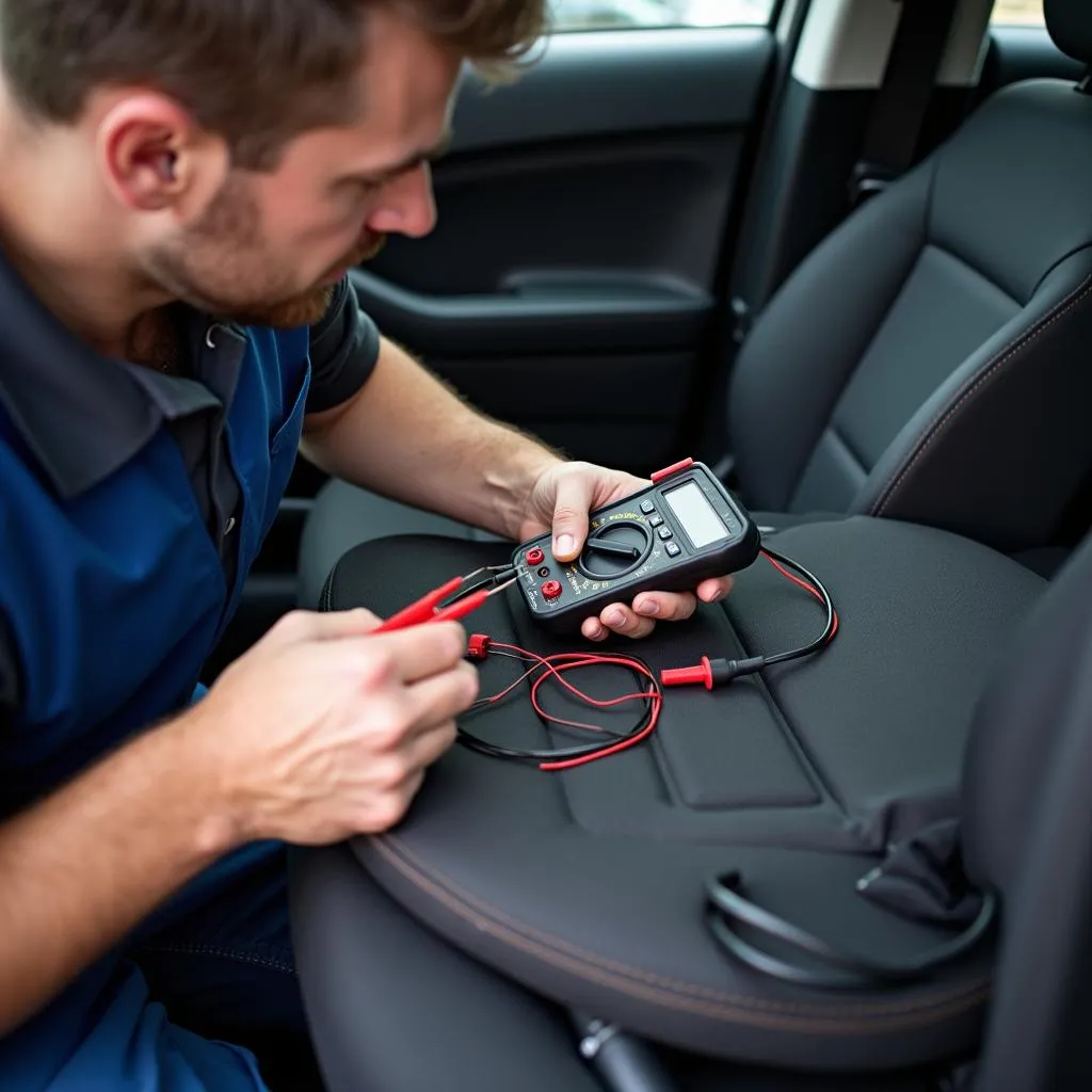 Troubleshooting a Faulty Car Heating Pad