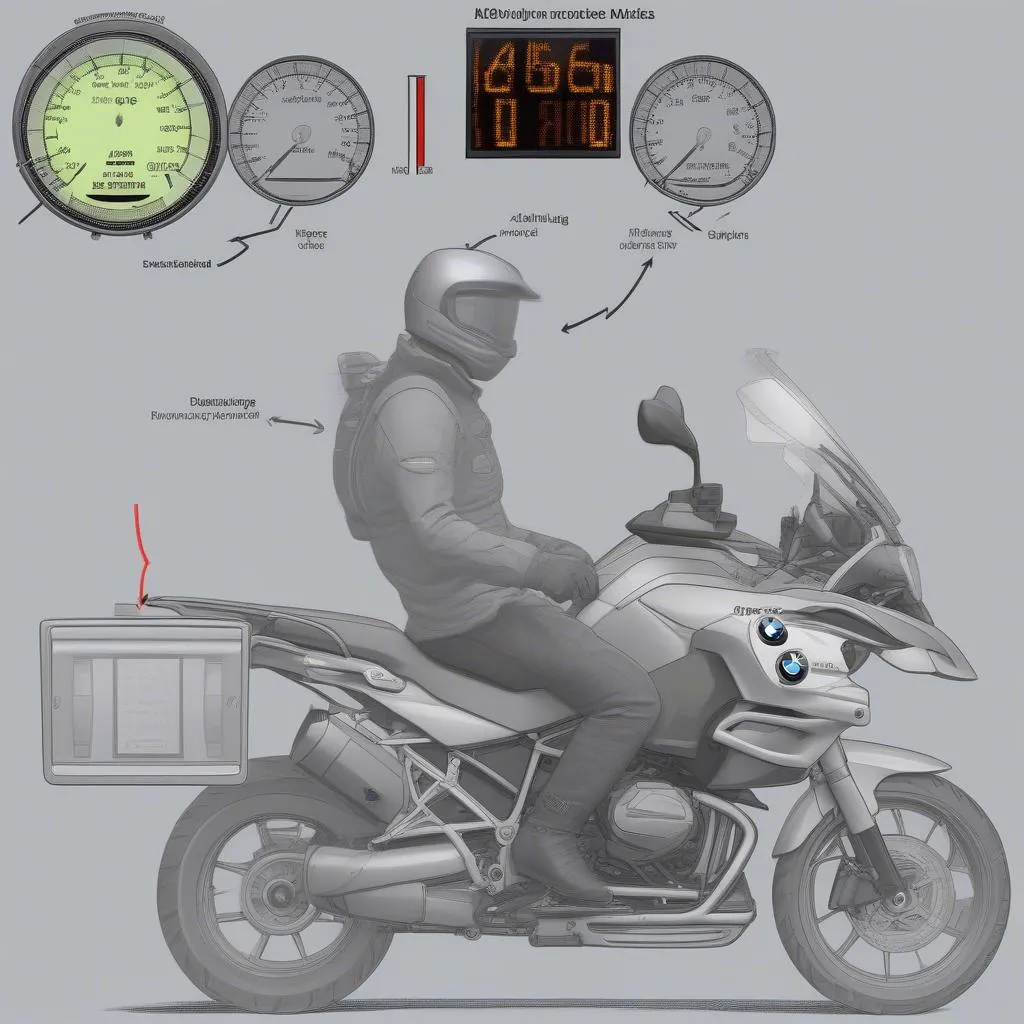 Troubleshooting Instrument Cluster Issues on a 2013 BMW G650GS