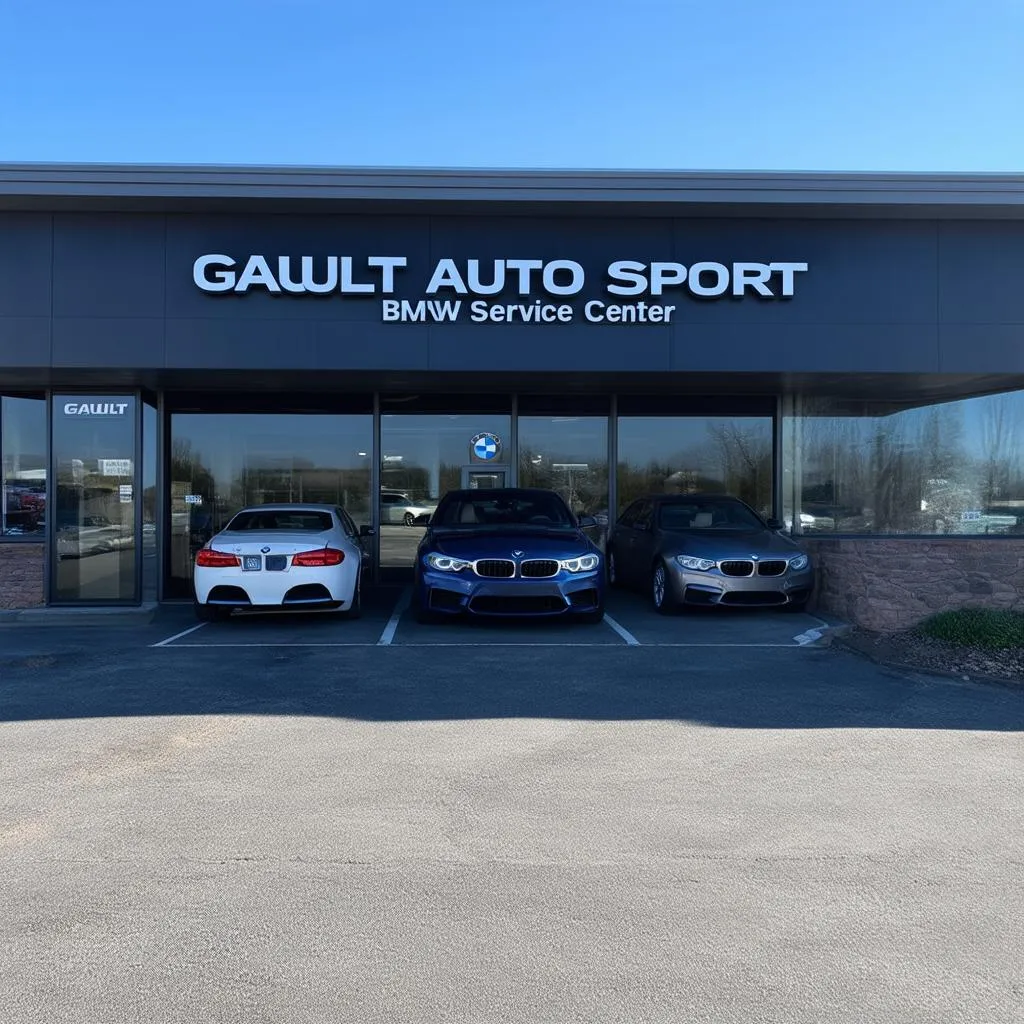 Exterior of Gault Auto Sport BMW Service Center