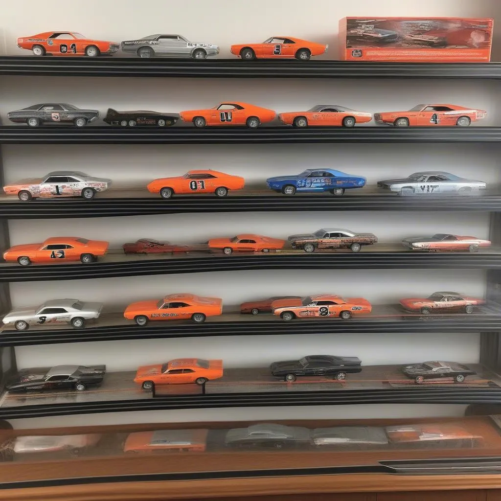 General Lee slot car collection