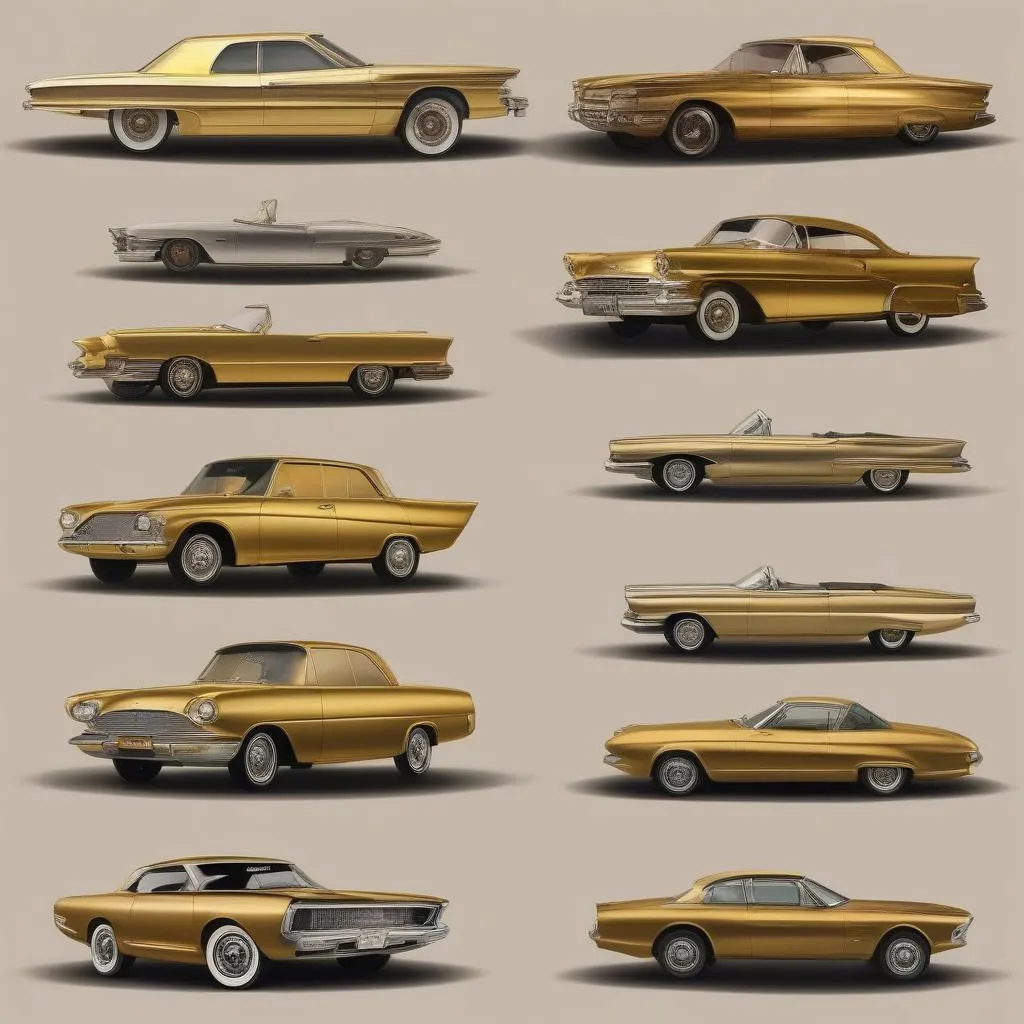 Gold Car Collection