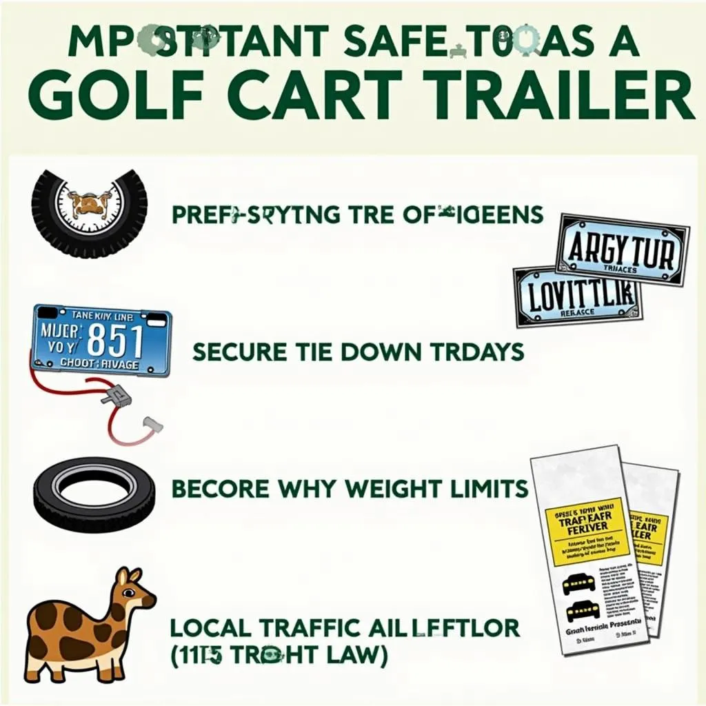 Golf Cart Trailer Safety and Regulations