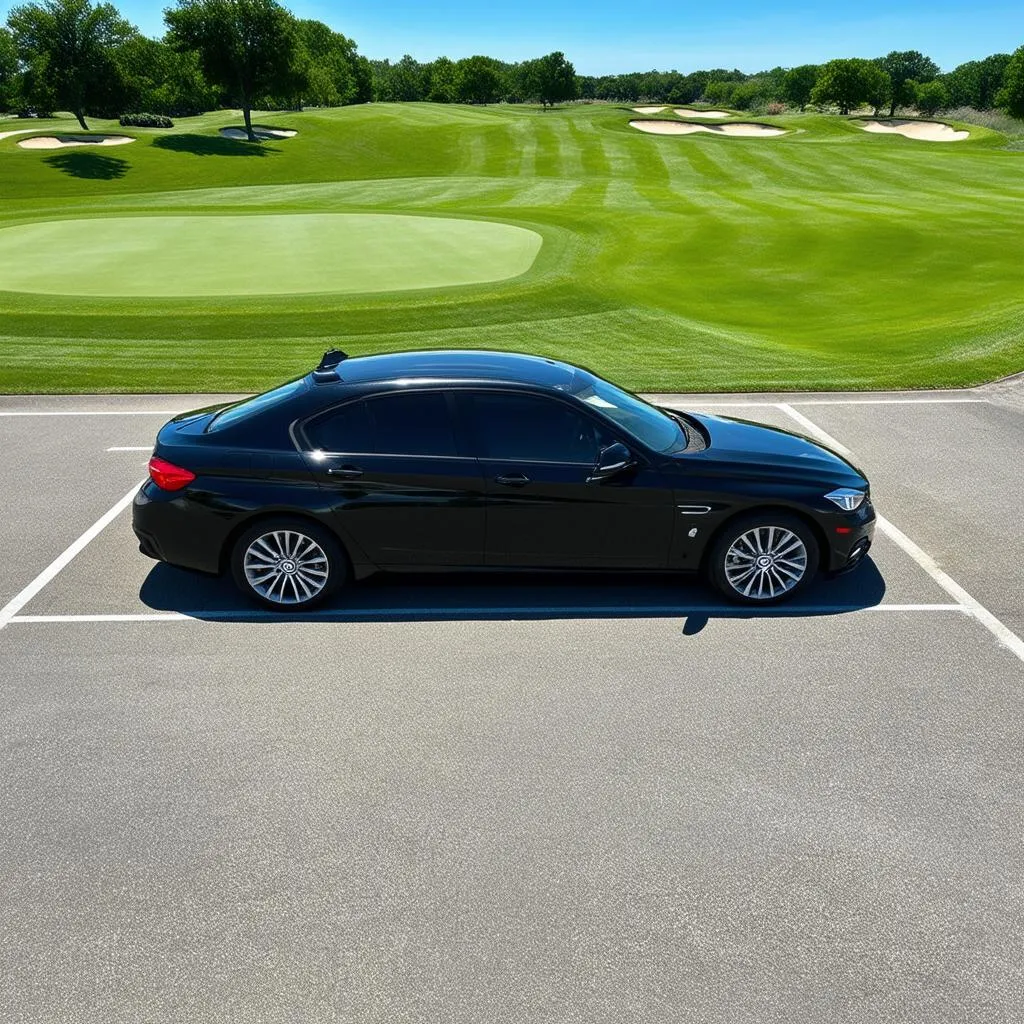 Golf Course Parking