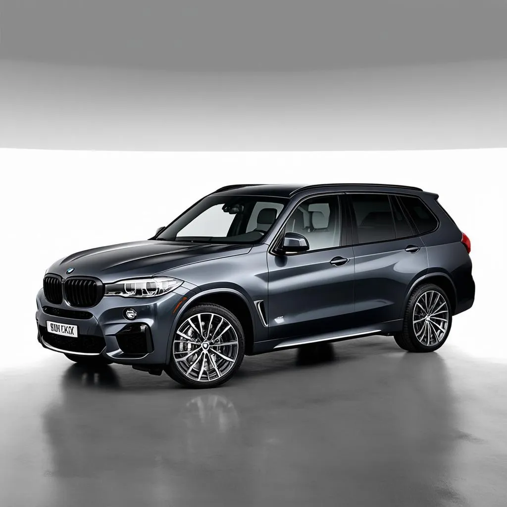 BMW X5 in Gunmetal Grey