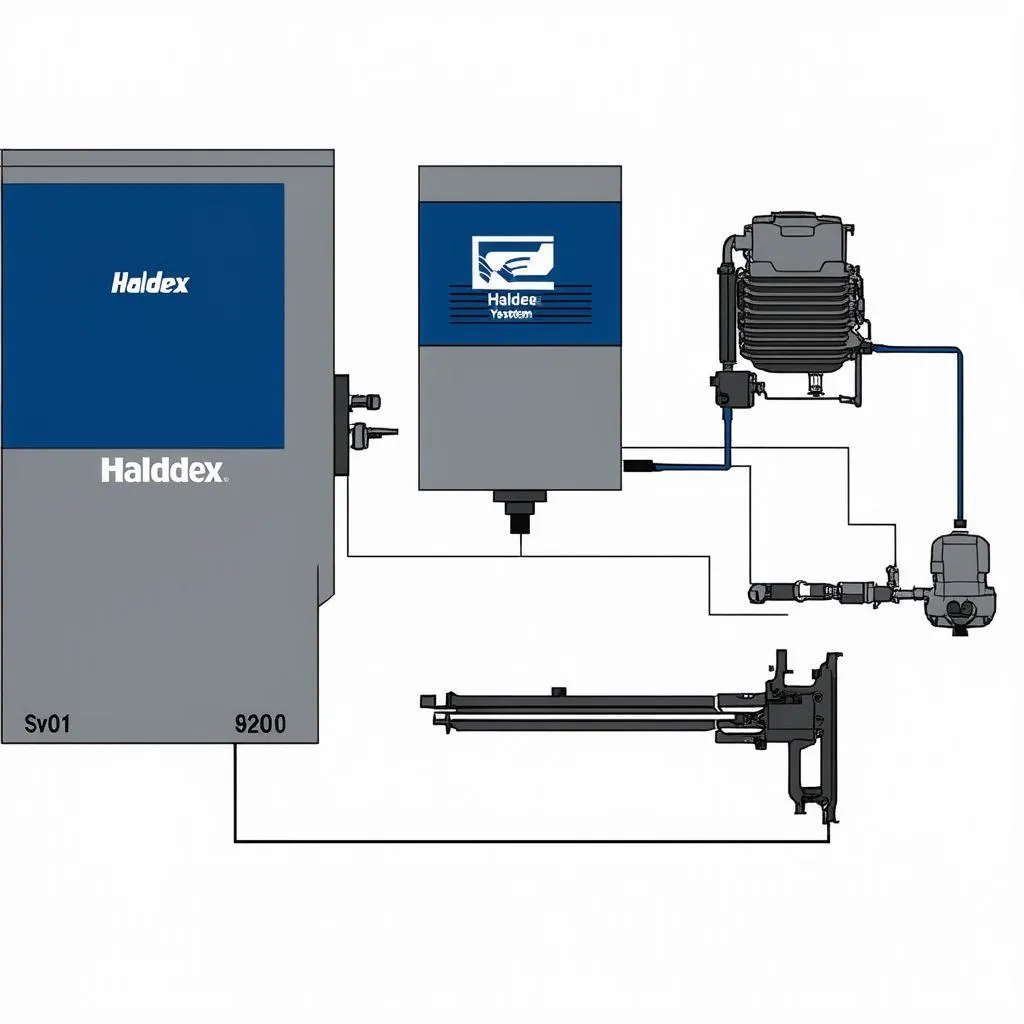 Haldex system diagram