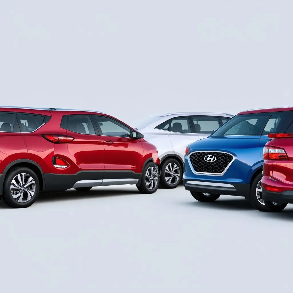 Hyundai Santa Fe Color Lineup