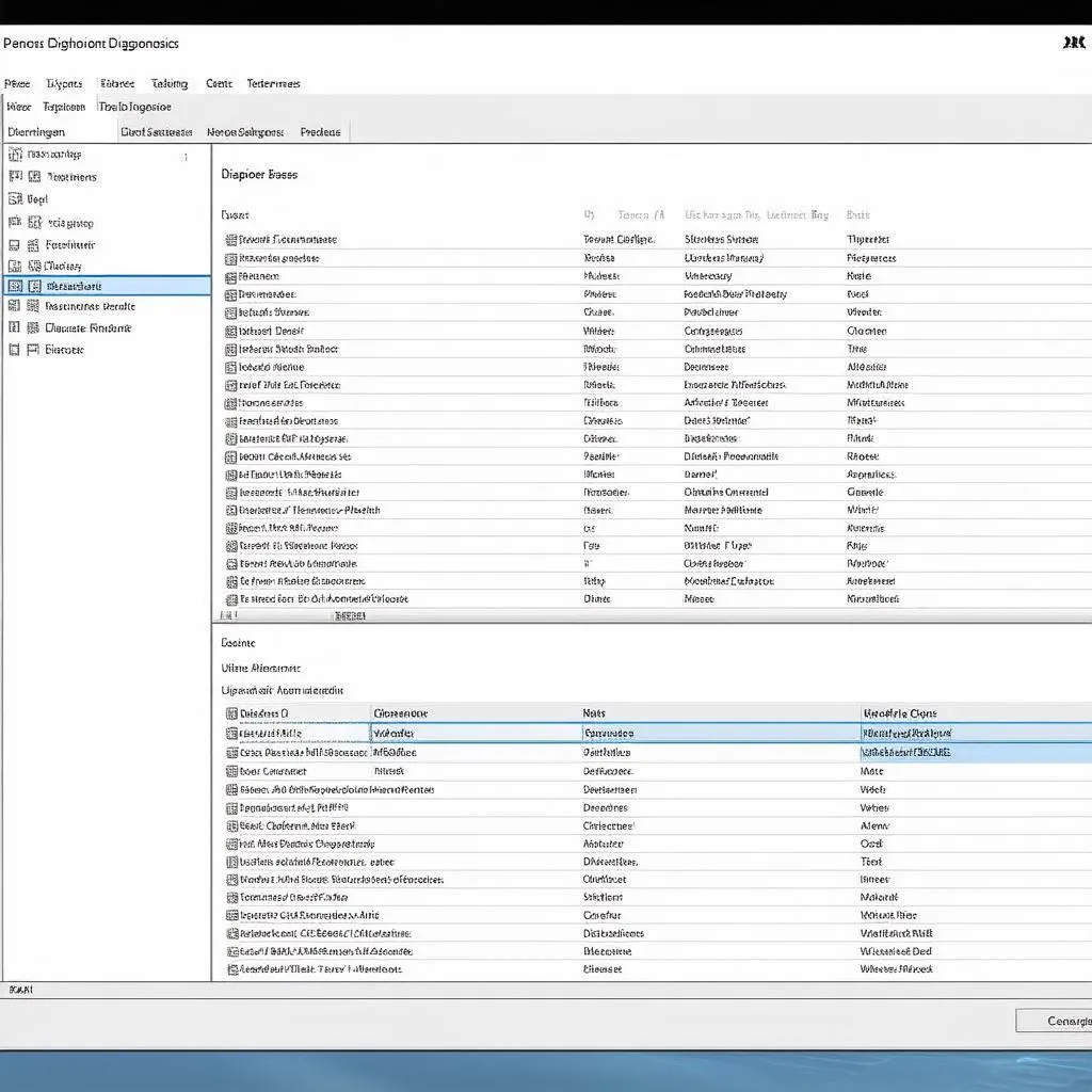 Inpa software interface