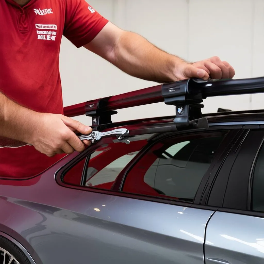 Installing BMW X5 Roof Rack