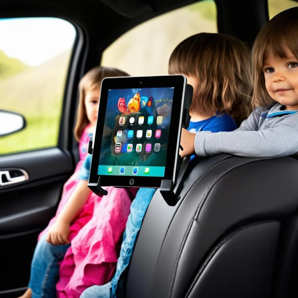 Headrest iPad Mount