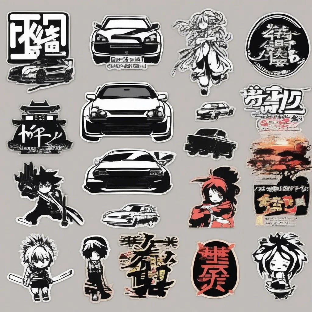 Car Decals With Japanese Aesthetics