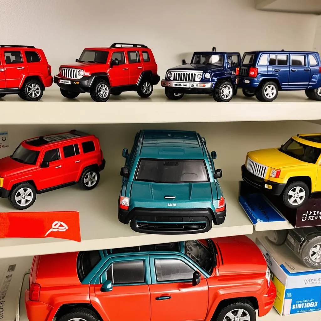 Toy Jeep Patriot Collection