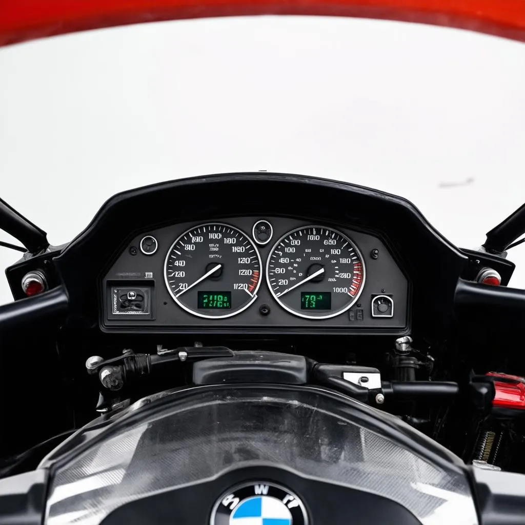 1987 BMW K75 Dashboard