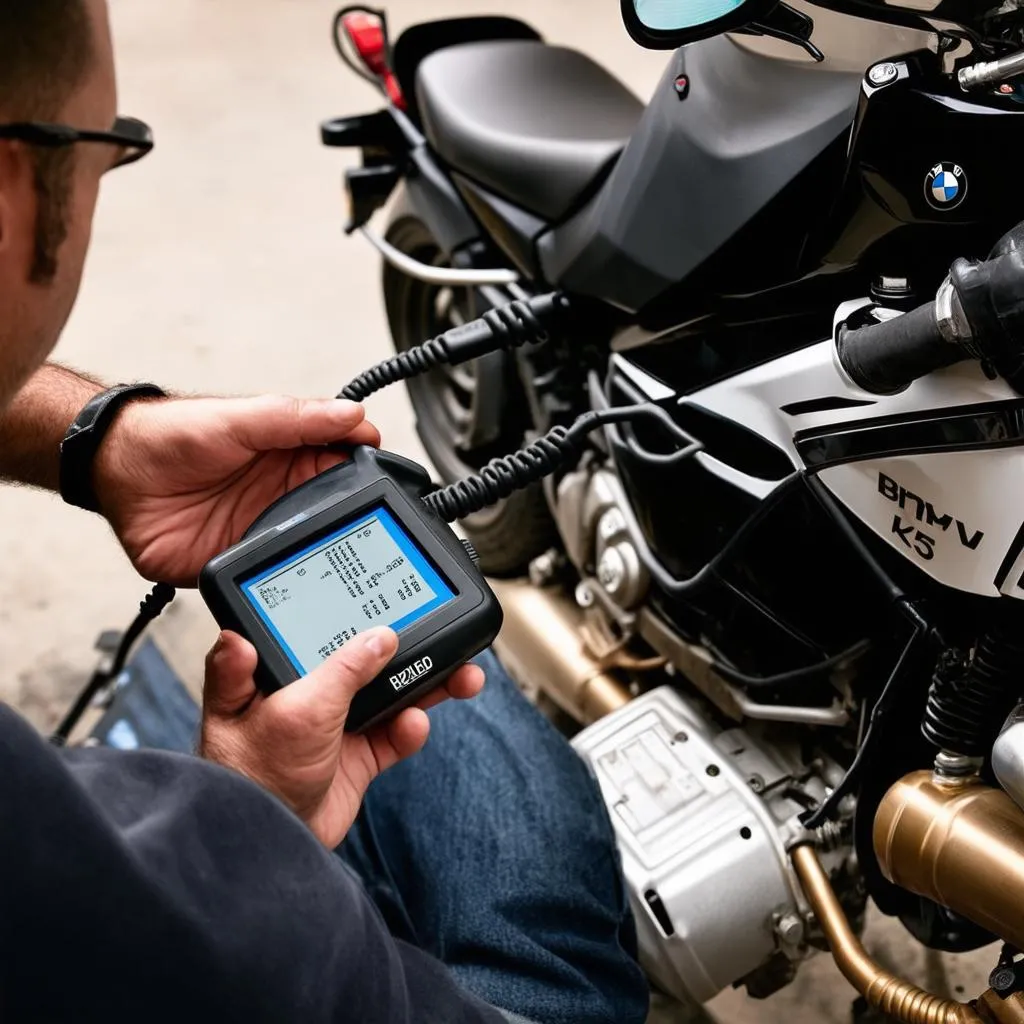 BMW K75 Dealer Scanner