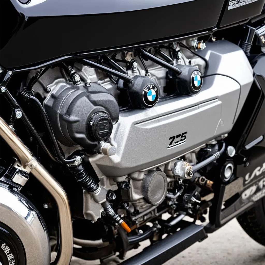 1987 BMW K75 Engine