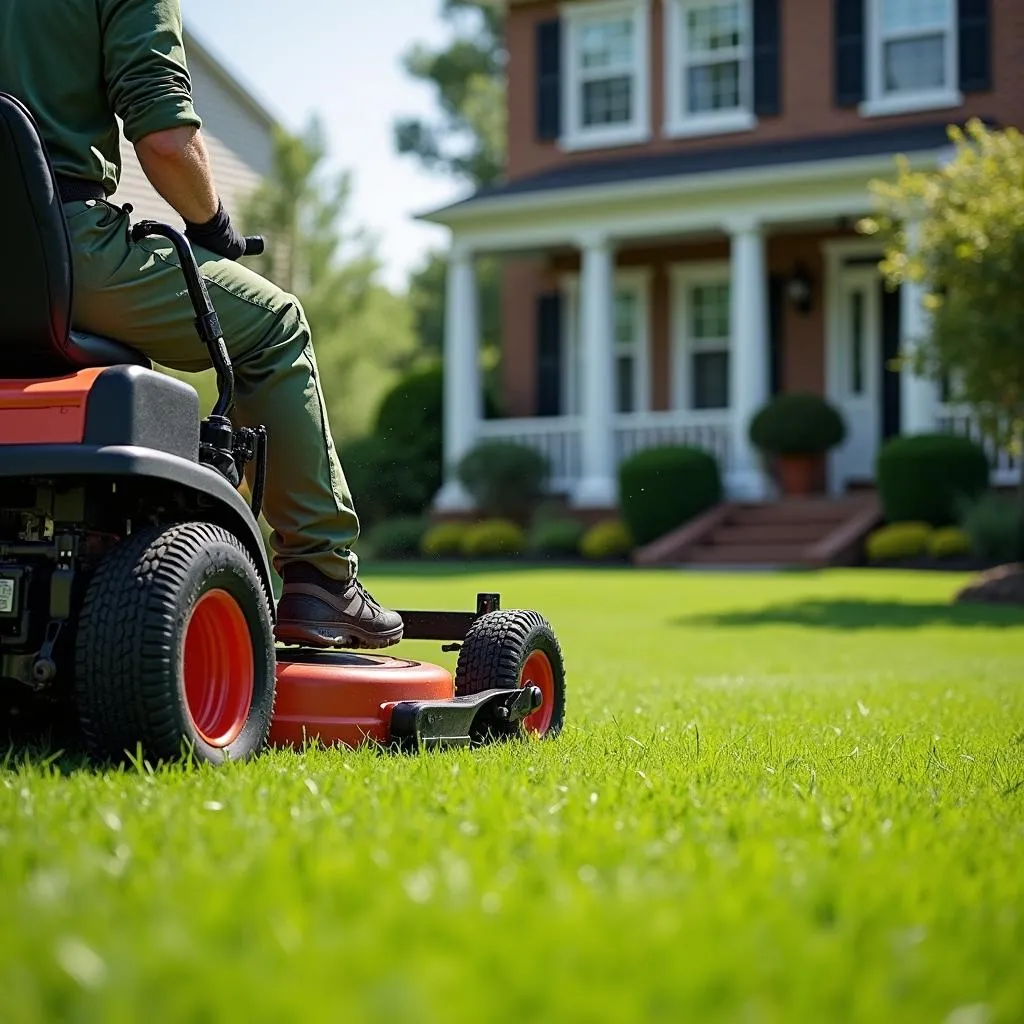 Lawn Care Professional Mowing in Mint Hill