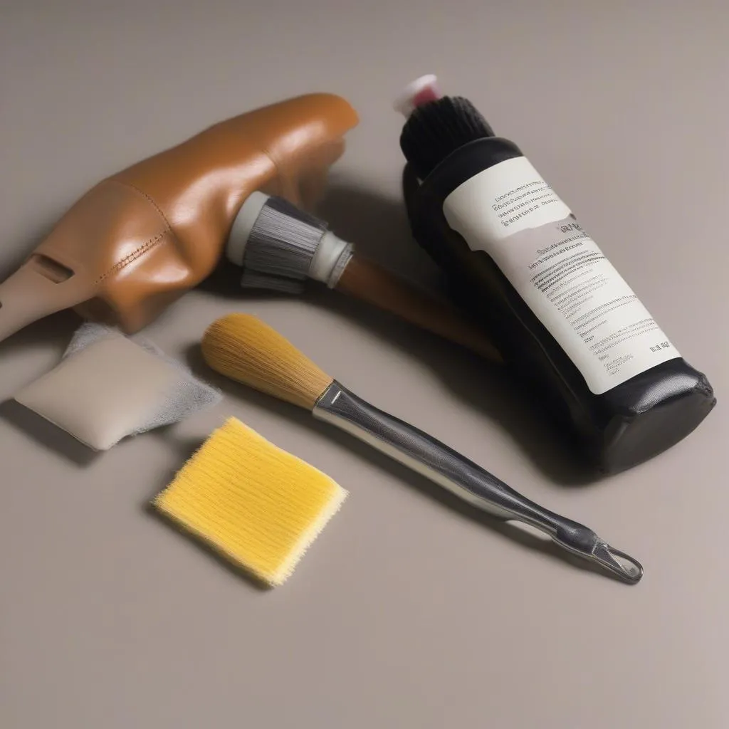 Leather seat dye kit