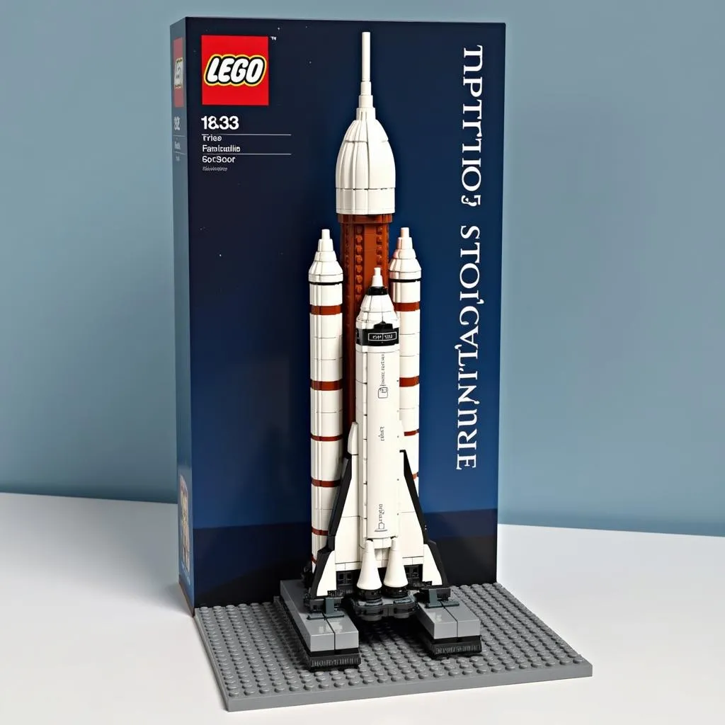 Lego Ideas NASA Apollo Saturn V Rocket Model