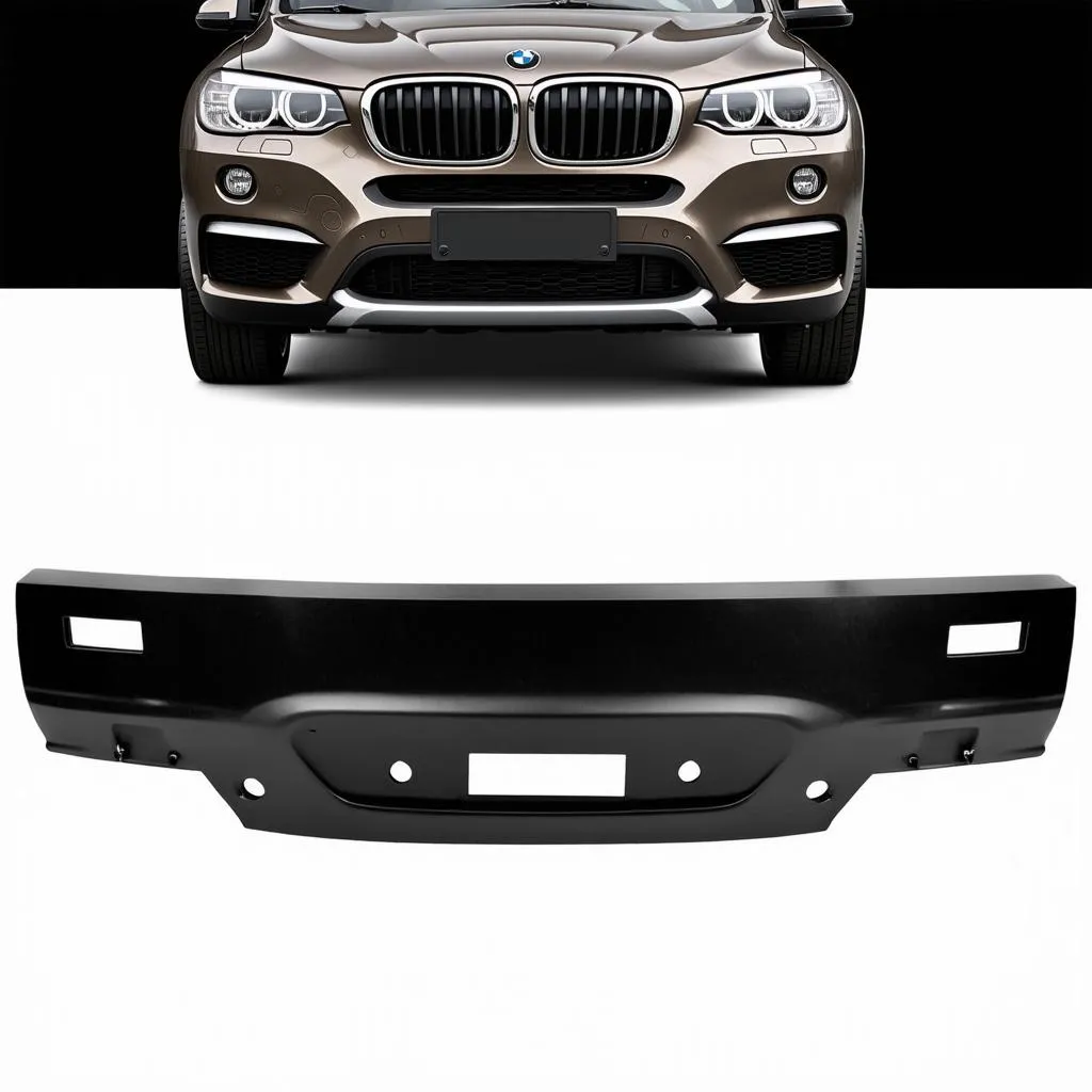 Aftermarket BMW X3 Front License Plate Bracket