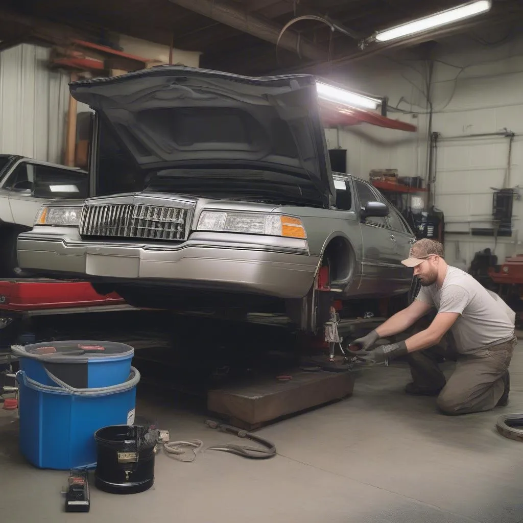 Lincoln Town Car Air Ride Kit Installation