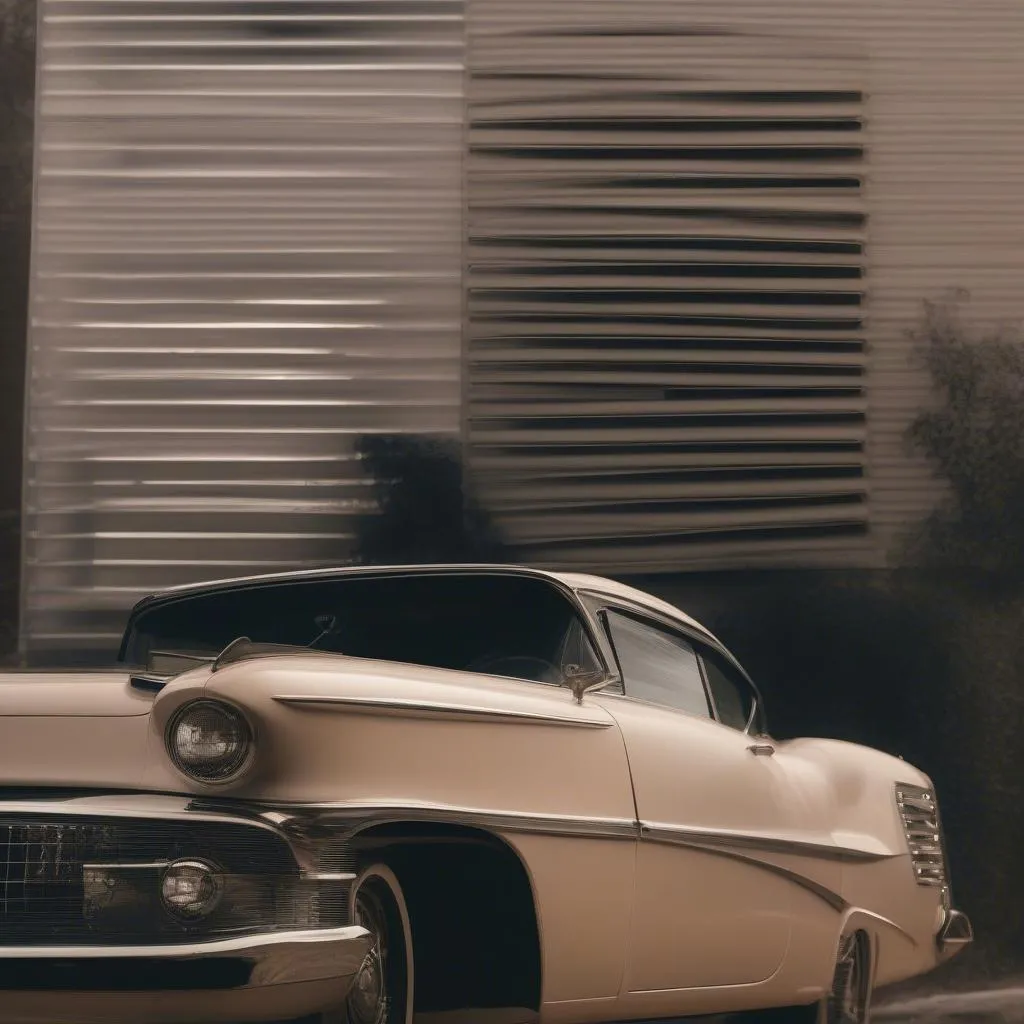 Louver Windows on a Classic Car