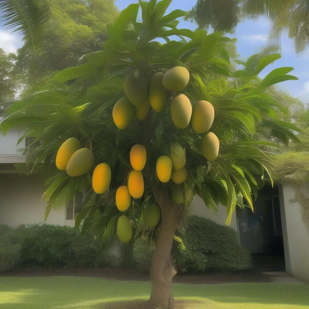 Mango tree in Florida