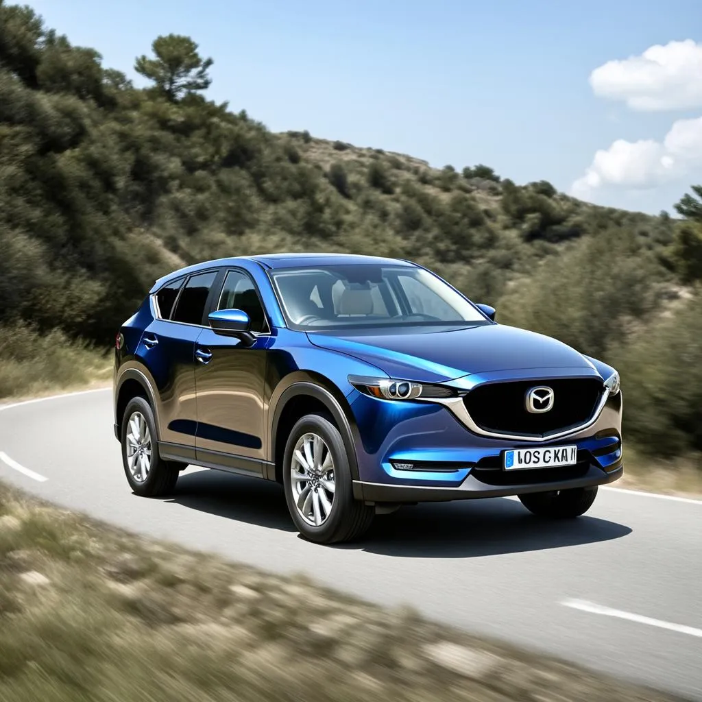 mazda cx-5 driving