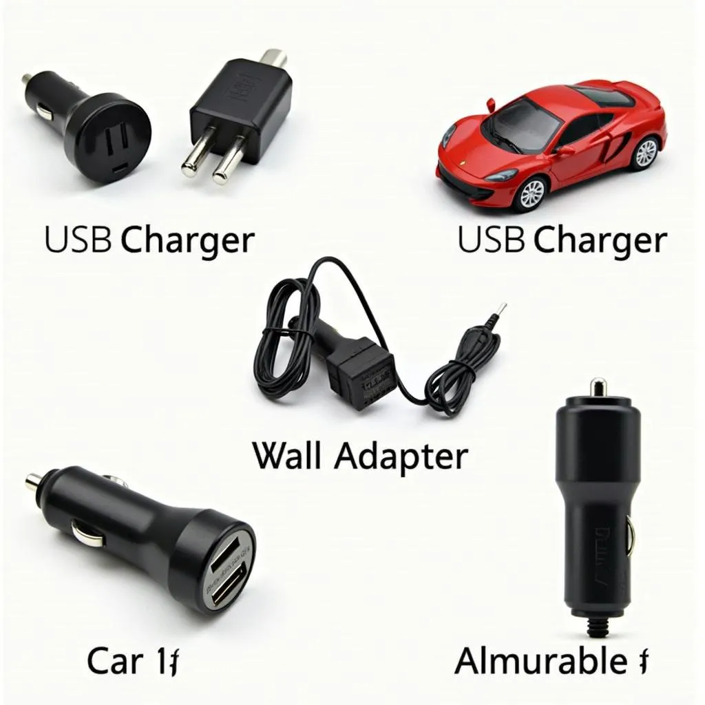 Different McLaren Toy Car Chargers