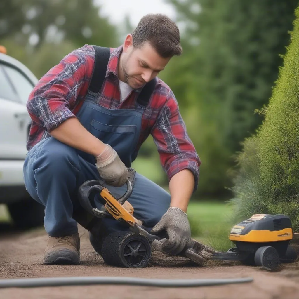 Mechanic and Landscaper