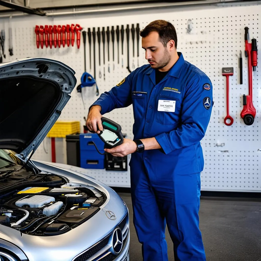 Car Mechanic Inspection