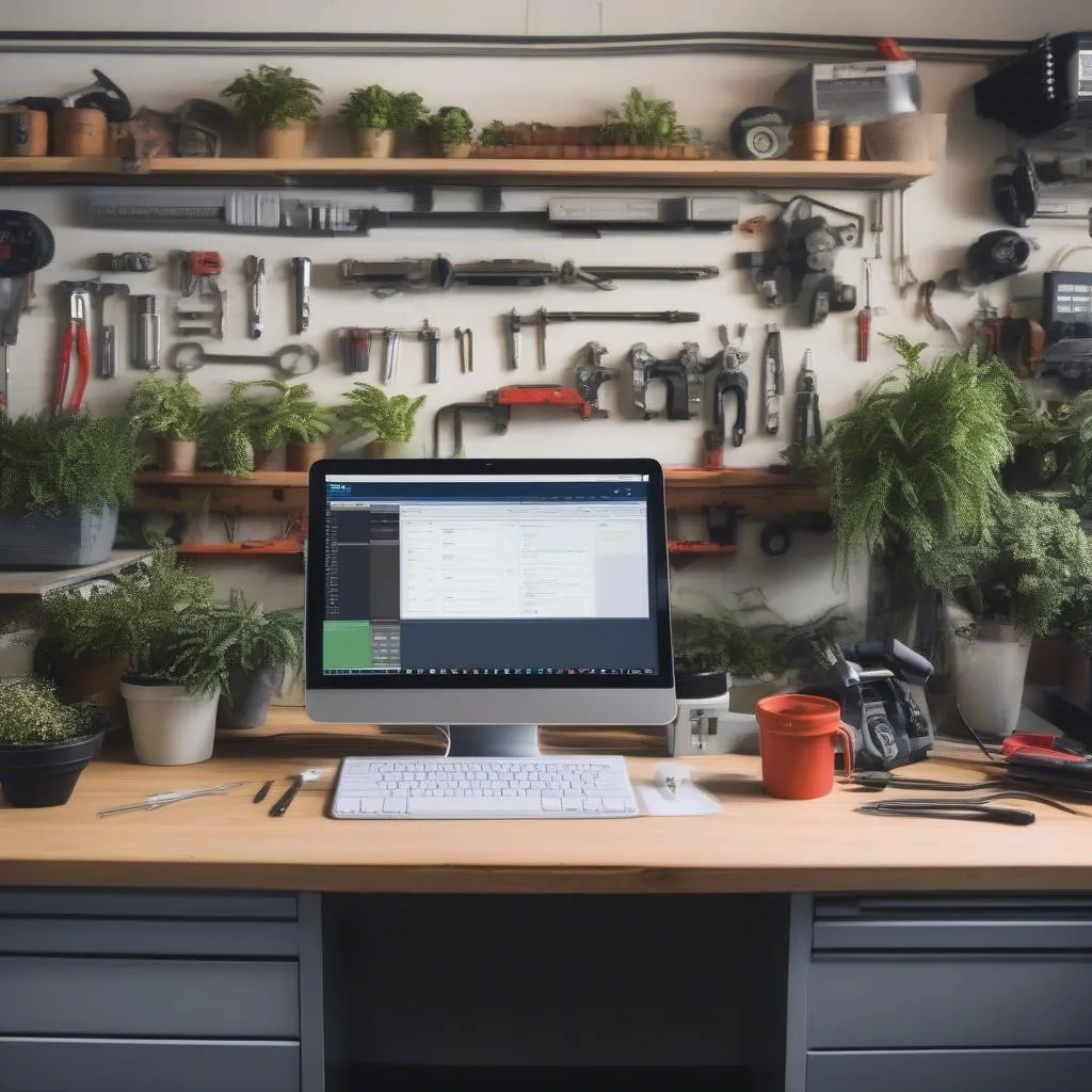 Feng Shui in a Mechanic's Workshop