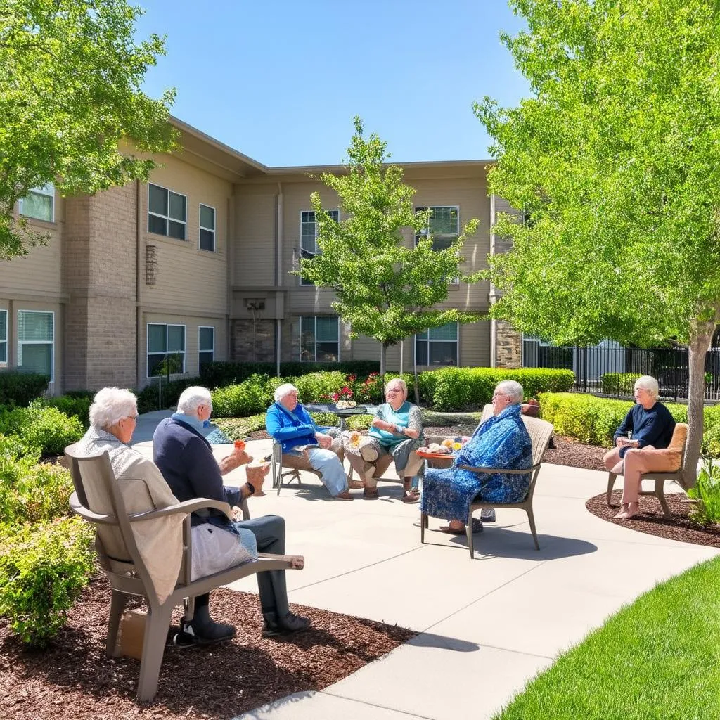 Memory Care Facility Exterior