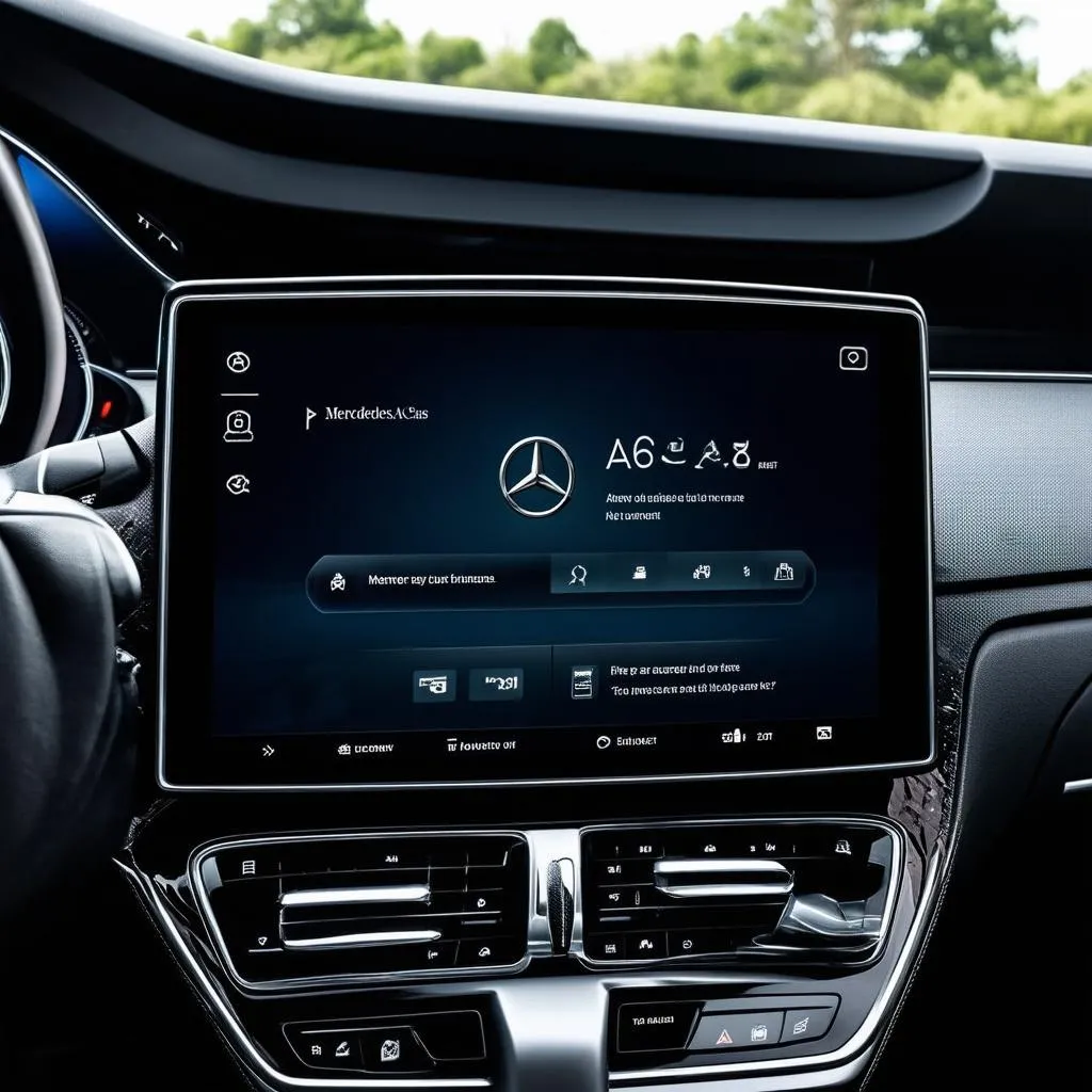 Mercedes A-Class Infotainment