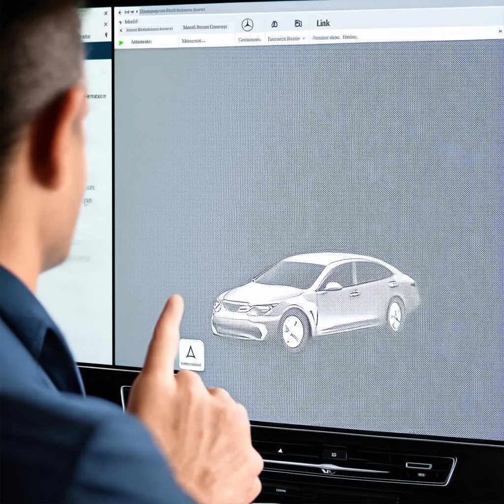 Mercedes Benz Link Software Interface