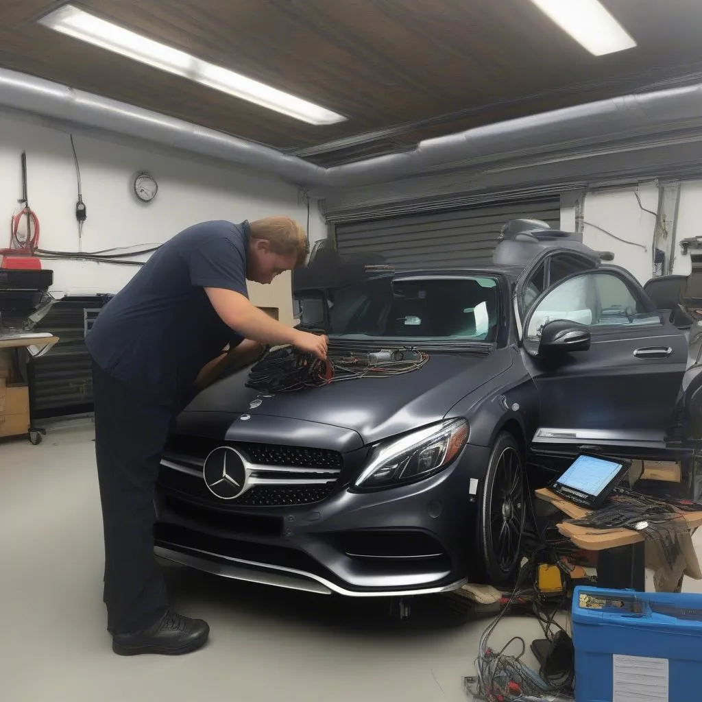 mercedes-c43-update-diagnostics